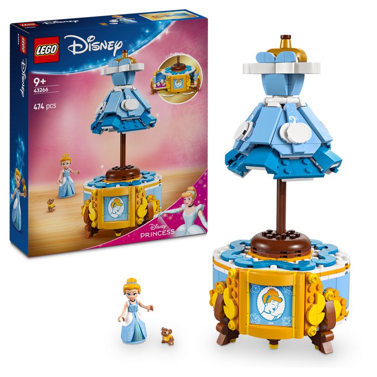 Produktbild: LEGO ǀ Disney Princess Cinderellas Kleid - Bauspielzeug mit Figur 43266