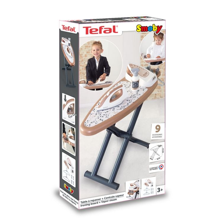 Produktbild: Smoby Tefal B&uuml;gelbrett mit Dampfstation