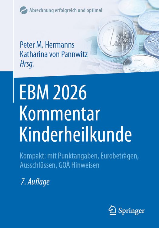 Produktbild: EBM 2026 Kommentar Kinderheilkunde