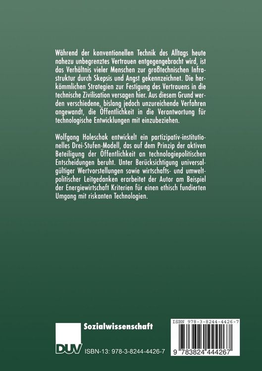 Produktbild: Vertrauen durch Partizipation