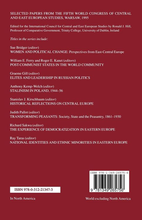 Produktbild: Elites and Leadership in Russian Politics