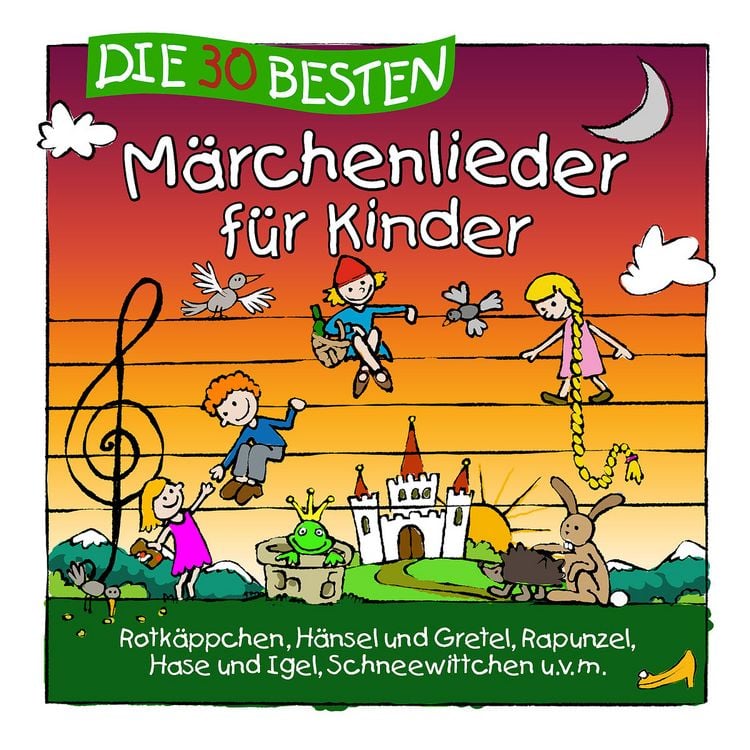 Produktbild: Die 30 besten M&auml;rchenlieder f&uuml;r Kinder