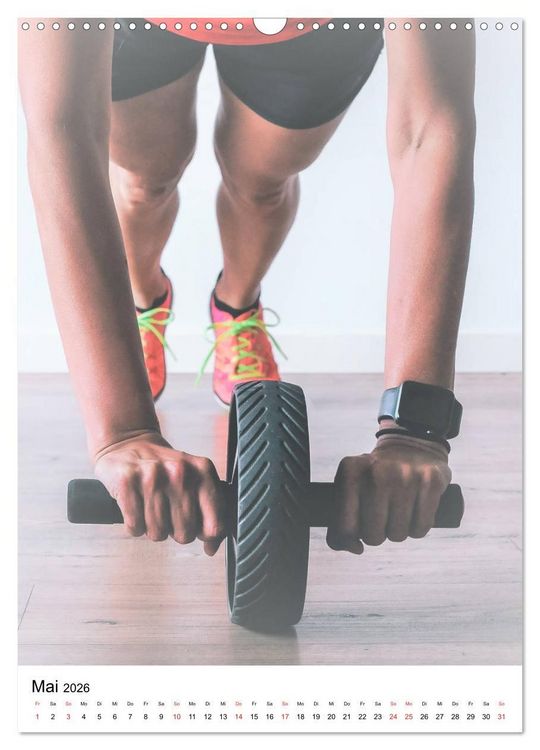 Produktbild: Fitnesskalender (Wandkalender 2026 DIN A3 hoch), CALVENDO Monatskalender