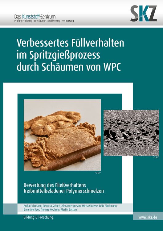 Produktbild: Verbessertes F&uuml;llverhalten im Spritzgie&szlig;prozess durch Sch&auml;umen von WPC