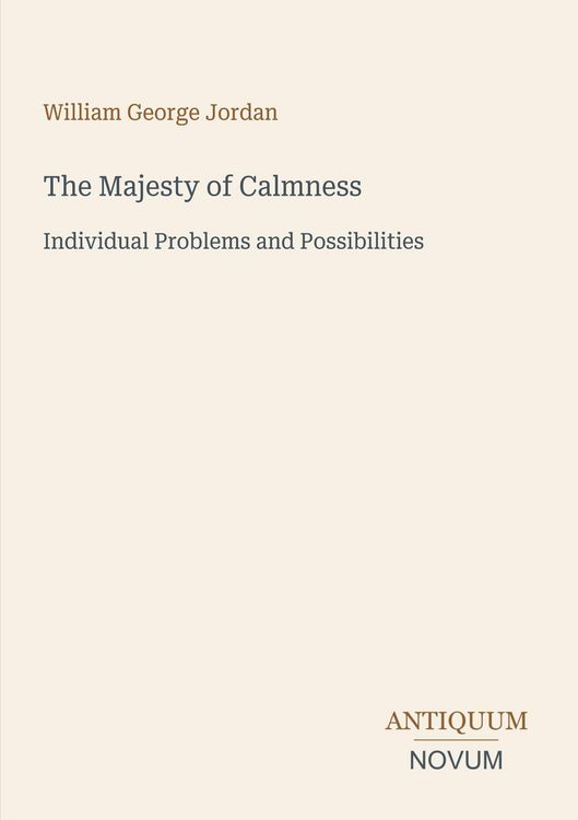 Produktbild: The Majesty of Calmness