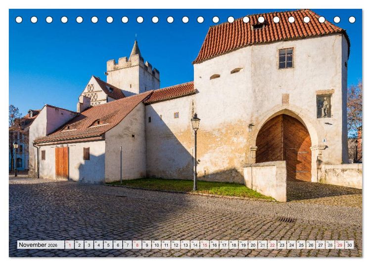 Produktbild: Willkommen im Burgenlandkreis (Tischkalender 2026 DIN A5 quer), CALVENDO Monatskalender