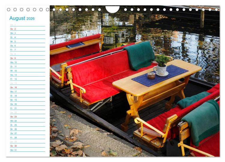 Produktbild: Wundersch&ouml;ner Spreewald (Wandkalender 2026 DIN A4 quer), CALVENDO Monatskalender