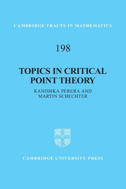 Produktbild: Topics in Critical Point Theory