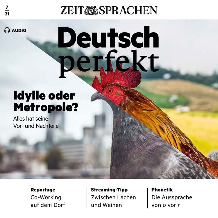 Produktbild: Deutsch lernen Audio - Idylle oder Metropole?
