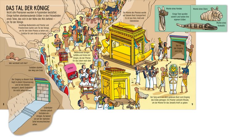 Produktbild: Aufklappen und Entdecken: Mumien und Pyramiden im alten &Auml;gypten