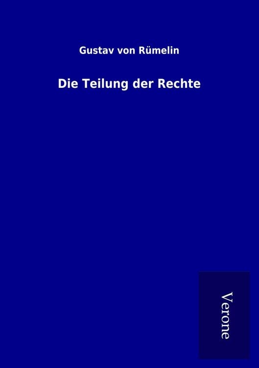 Produktbild: Die Teilung der Rechte