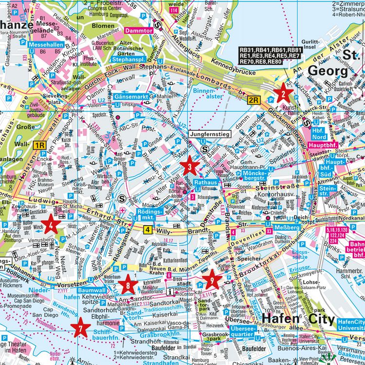 Produktbild: MARCO POLO Cityplan Hamburg 1:12.000