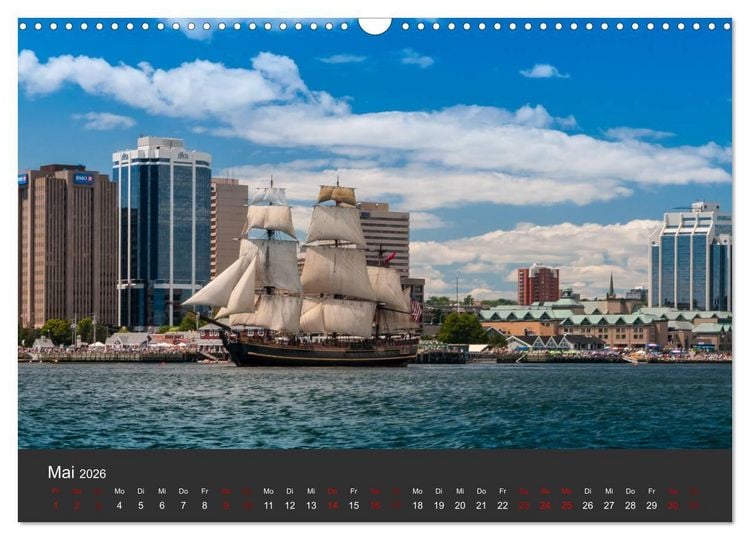 Produktbild: Windjammer-Regatta - Tall Ships Atlantic Challenge (Wandkalender 2026 DIN A3 quer), CALVENDO Monatskalender