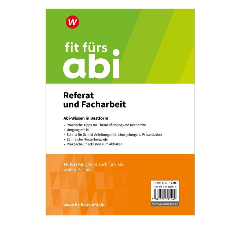 Produktbild: Fit f&uuml;rs Abi