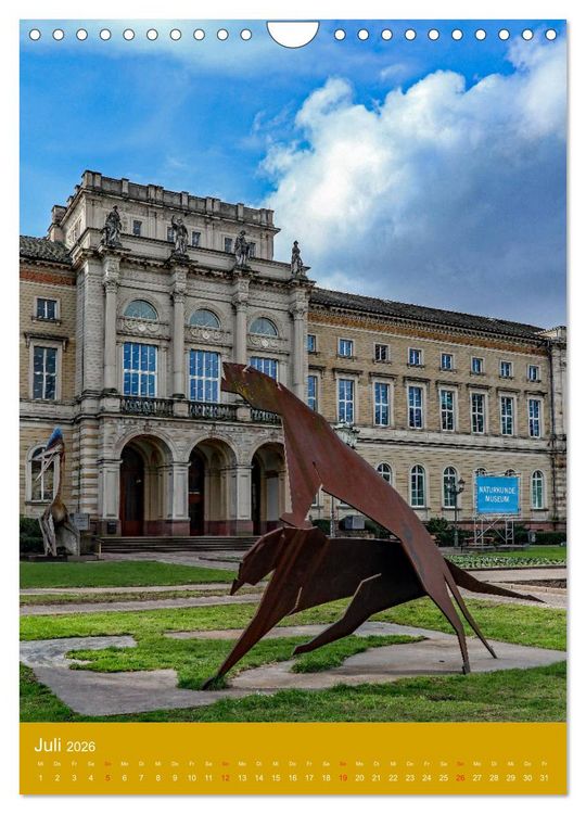 Produktbild: Sch&ouml;nes Karlsruhe (Wandkalender 2026 DIN A4 hoch), CALVENDO Monatskalender