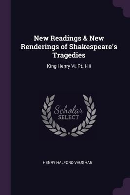Produktbild: New Readings & New Renderings of Shakespeare's Tragedies