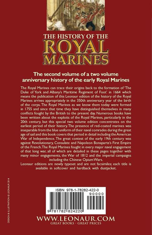 Produktbild: The History of the Royal Marines