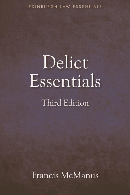 Produktbild: Delict Essentials 3/e