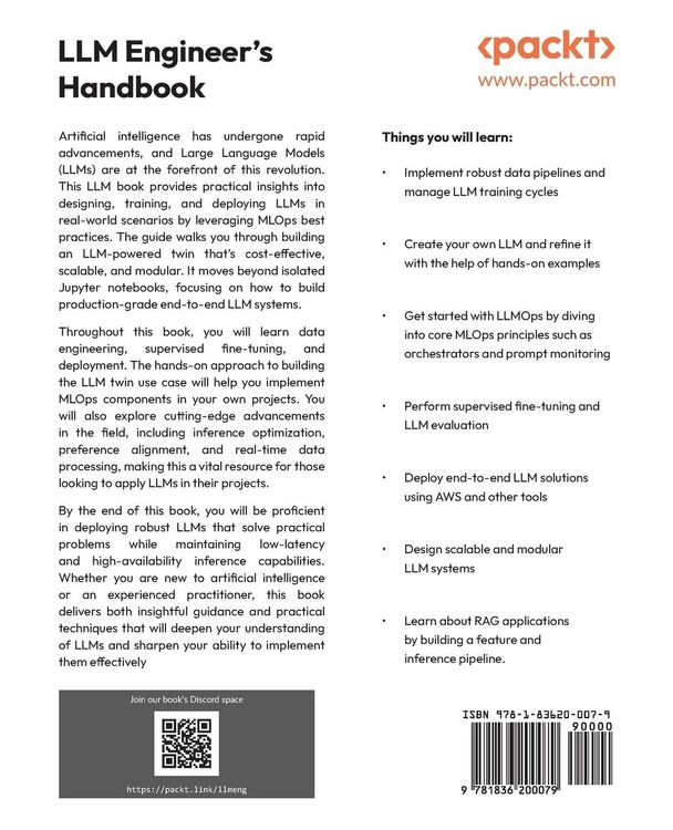 Produktbild: LLM Engineer's Handbook