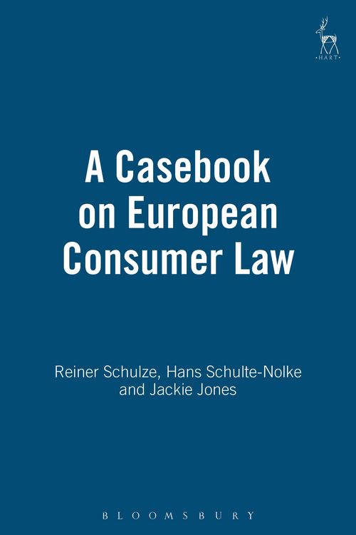Produktbild: A Casebook on European Consumer Law