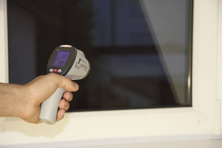 Produktbild: VOLTCRAFT IR-SCAN-350RH/2 Infrarot-Thermometer Optik 20:1 -50 - +380 &deg;C Pyrometer, Taupunktscanner