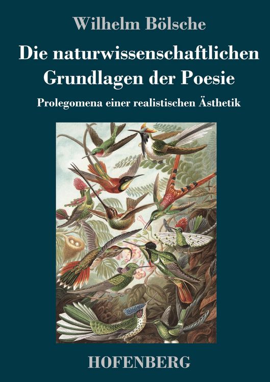 Produktbild: Die naturwissenschaftlichen Grundlagen der Poesie