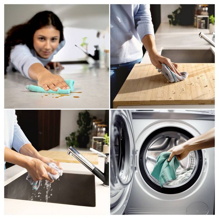 Produktbild: PRO CLEAN Microfaser Tuch 2er 179230