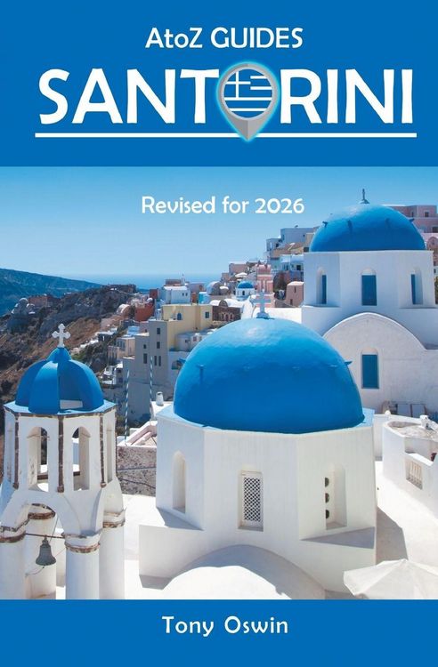 Produktbild: A to Z guide to Santorini 2026