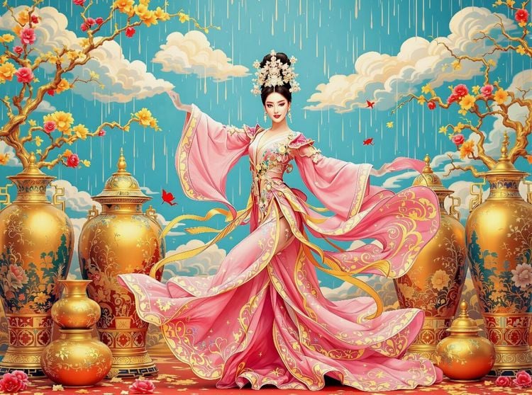 Produktbild: CALVENDO Puzzle Tanz der Morgenr&ouml;te | 2000 Teile Lege-Gr&ouml;&szlig;e 90x67cm Foto-Puzzle f&uuml;r gl&uuml;ckliche Stunden
