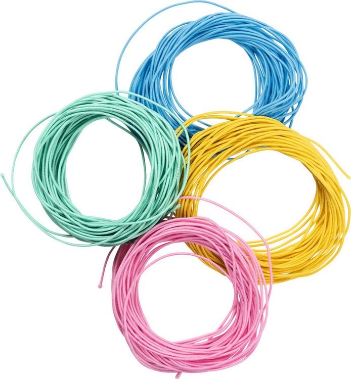 Produktbild: FOLIA&reg; Gummischn&uuml;re, pastell