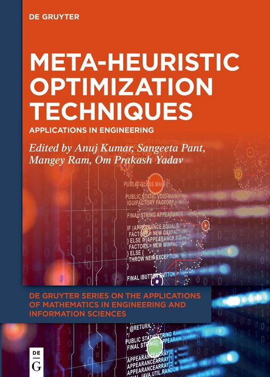 Produktbild: Meta-heuristic Optimization Techniques