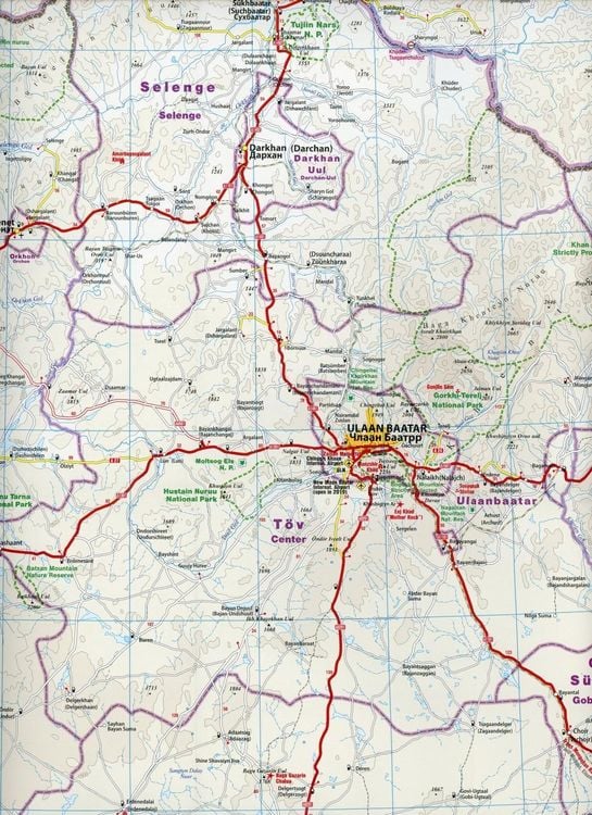 Produktbild: Reise Know-How Landkarte Mongolei (1:1.600.000)