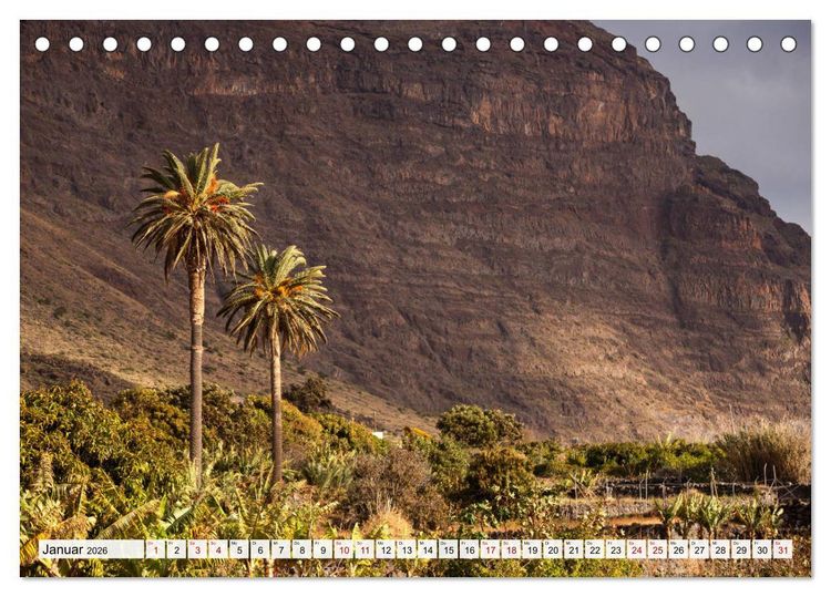 Produktbild: Landschaften der Kanarischen Inseln. (Tischkalender 2026 DIN A5 quer), CALVENDO Monatskalender