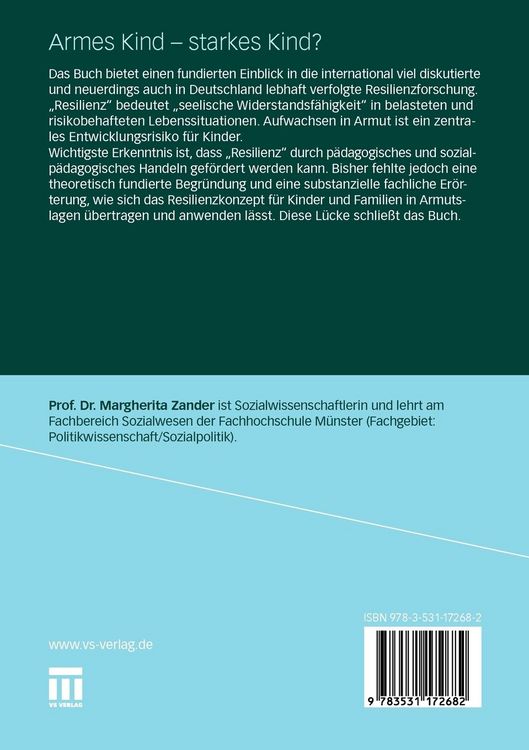 Produktbild: Armes Kind - starkes Kind?