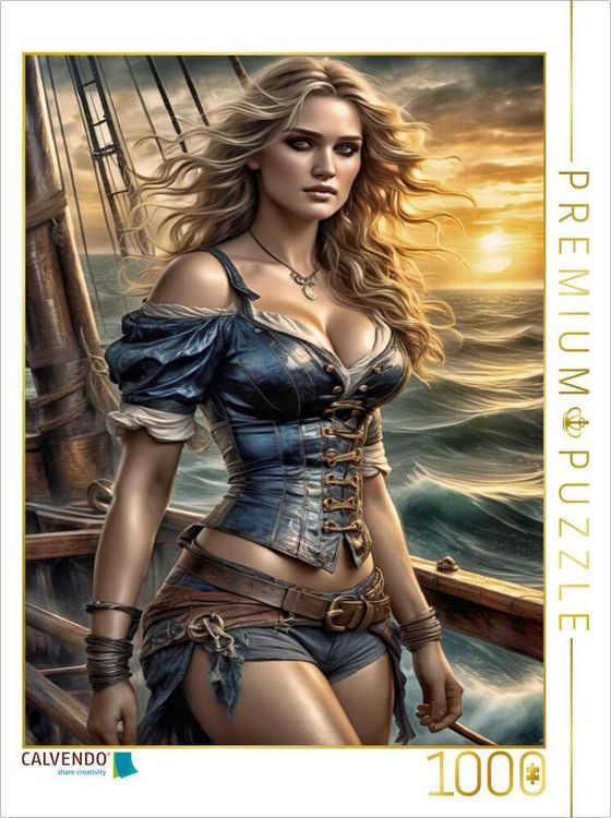 Produktbild: CALVENDO Puzzle Bridget ist abgekl&auml;rt und nicht leicht aus der Ruhe zu bringen. | 1000 Teile Lege-Gr&ouml;&szlig;e 64x48cm Foto-Puzzle f&uuml;r gl&uuml;ckliche Stunden