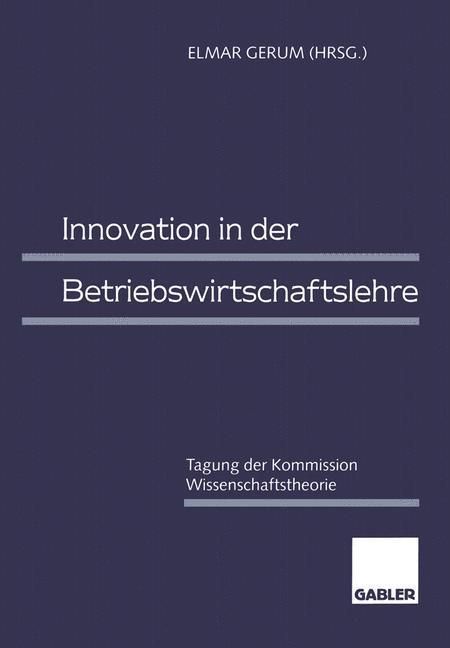 Produktbild: Innovation in der Betriebswirtschaftslehre