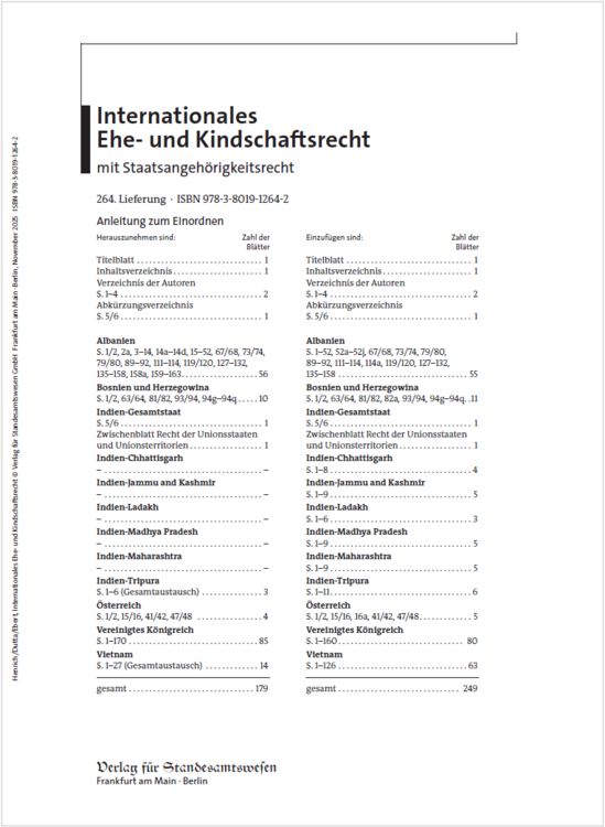 Produktbild: Internationales Ehe- und Kindschaftsrecht mit Staatsangeh&ouml;rigkeitsrecht