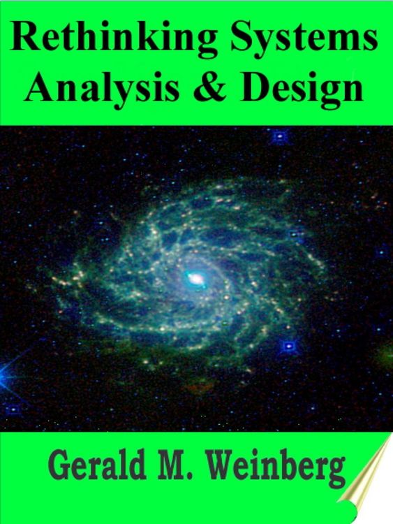 Produktbild: Rethinking Systems Analysis and Design