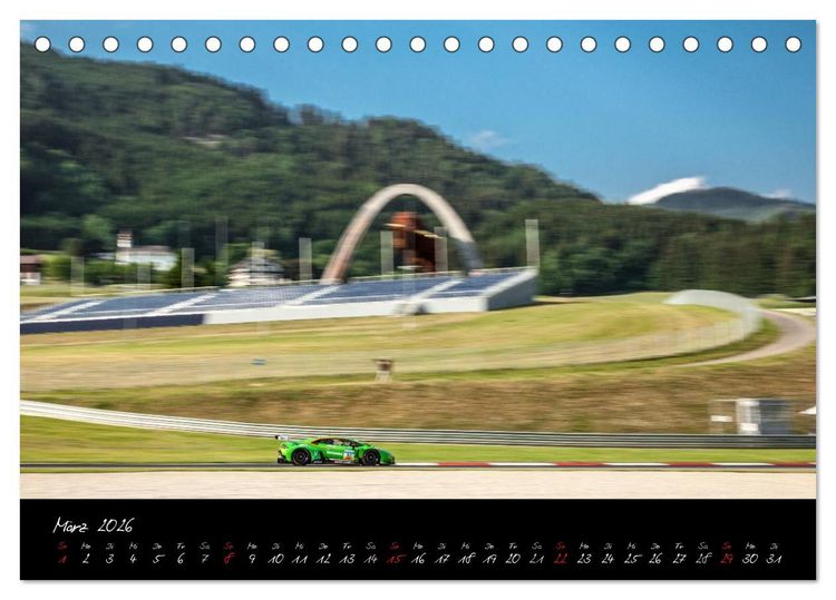 Produktbild: EMOTIONS ON THE GRID - GT Masters (Tischkalender 2026 DIN A5 quer), CALVENDO Monatskalender