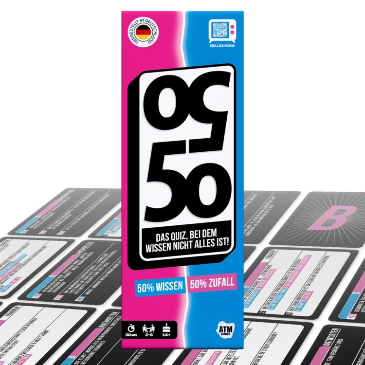 Produktbild: 50/50 - Das Quizspiel
