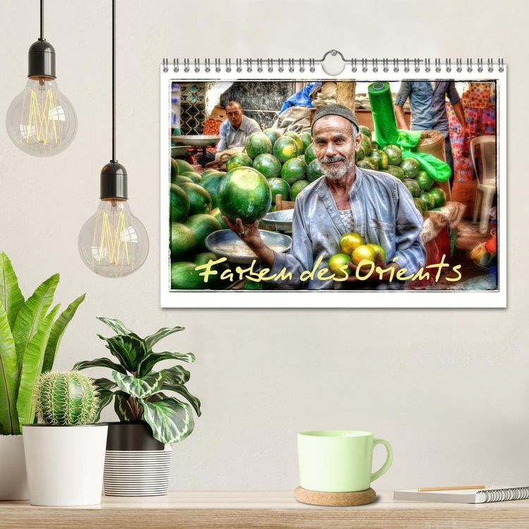 Produktbild: Farben des Orients (Wandkalender 2026 DIN A4 quer), CALVENDO Monatskalender