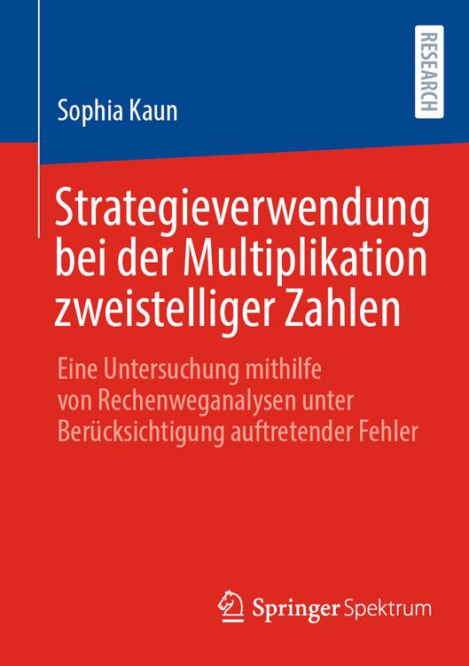 Produktbild: Strategieverwendung bei der Multiplikation zweistelliger Zahlen