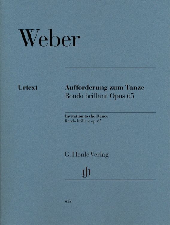 Produktbild: Carl Maria von Weber - Aufforderung zum Tanze Des-dur op. 65
