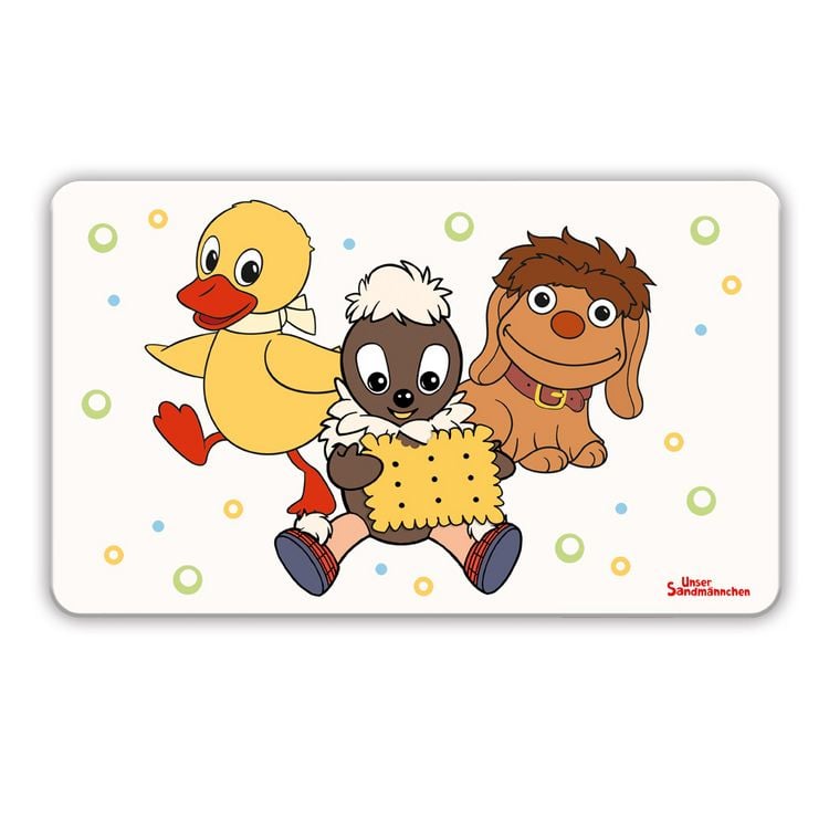 Produktbild: TR&Ouml;TSCH - Unser Sandm&auml;nnchen Fr&uuml;hst&uuml;cksbrettchen Drei Freunde