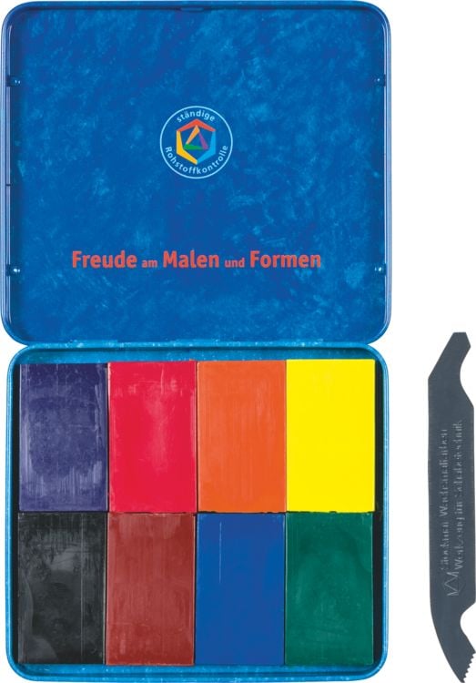 Produktbild: Stockmar Wachsmalbl&ouml;cke 8er Set