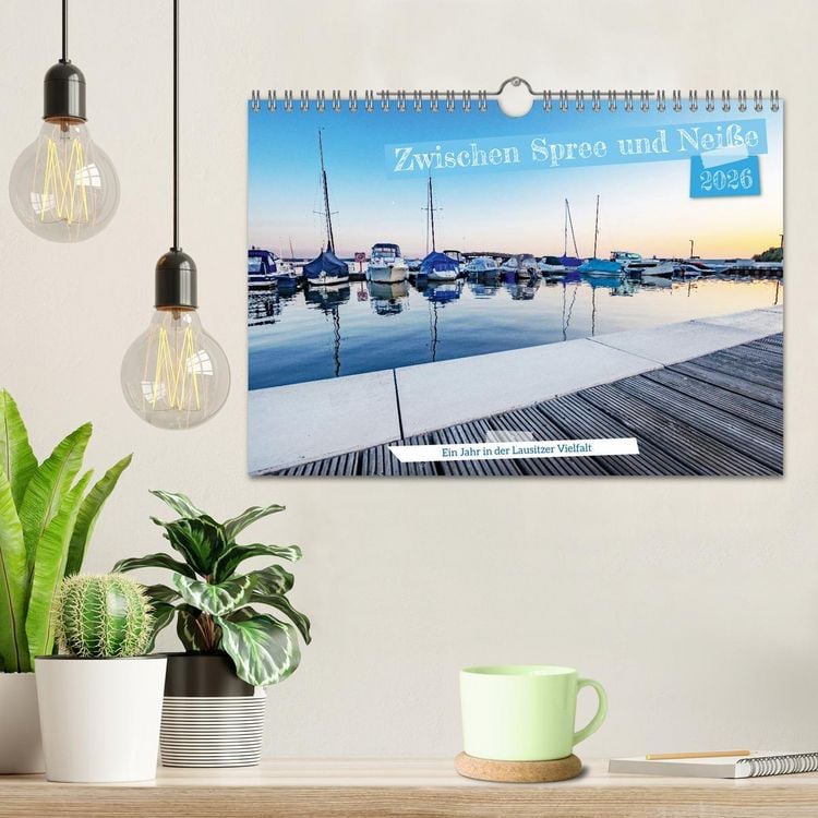Produktbild: Zwischen Spree und Nei&szlig;e - Ein Jahr in der Lausitzer Vielfalt (Wandkalender 2026 DIN A4 quer), CALVENDO Monatskalender