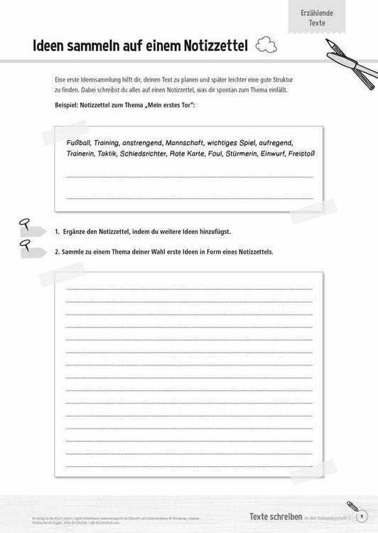 Produktbild: Texte schreiben in der Sekundarstufe I