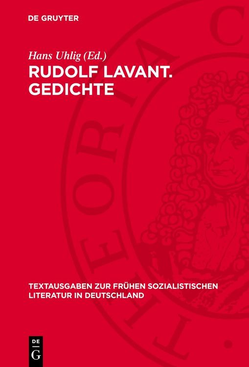 Produktbild: Rudolf Lavant. Gedichte