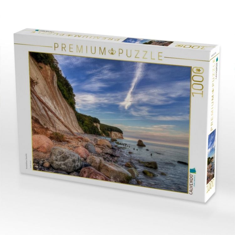 Produktbild: CALVENDO Puzzle Kreidefelsen Sassnitz | 1000 Teile Lege-Gr&ouml;&szlig;e 64x48cm Foto-Puzzle f&uuml;r gl&uuml;ckliche Stunden