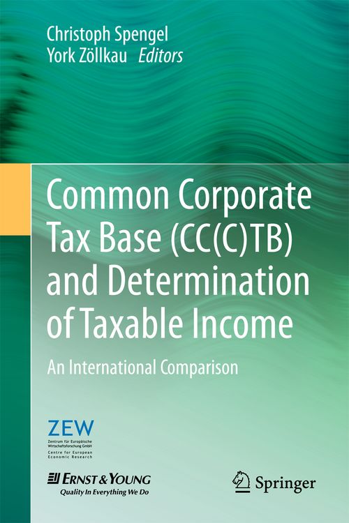 Produktbild: Common Corporate Tax Base (CC(C)TB) and Determination of Taxable Income